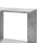 Estantería esquina 3 niveles madera gris hormigón 50x50x102 cm de , Librerías y estanterías - Ref: Foro24-852594, Precio: 54,...