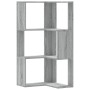 Estantería de esquina 3 niveles madera gris Sonoma 50x50x102 cm de , Librerías y estanterías - Ref: Foro24-852596, Precio: 55...