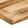 Solid mango wood natural edge table top 90x40x2.5 cm by , Table tops - Ref: Foro24-370659, Price: 63,08 €, Discount: %