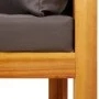 Garden sofa set with 7 pieces, solid acacia wood, and cushions. by , Outdoor sofas - Ref: Foro24-3278839, Price: 669,34 €, Di...