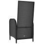 Sillas de jardín 2 unidades ratán sintético negro de vidaXL, Sillas de jardín - Ref: Foro24-310561, Precio: 217,65 €, Descuen...