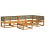 Set de sofás de jardín con cojines 6 pzas madera maciza acacia de , Conjuntos de jardín - Ref: Foro24-3278898, Precio: 621,44...