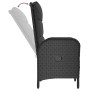 Sillas de jardín 2 unidades ratán sintético negro de vidaXL, Sillas de jardín - Ref: Foro24-310561, Precio: 217,65 €, Descuen...