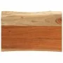 Tablero de mesa rectangular borde natural acacia 50x40x3,8 cm de , Tableros para mesas - Ref: Foro24-370631, Precio: 49,03 €,...