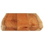 Tablero de mesa rectangular borde natural acacia 50x40x3,8 cm de , Tableros para mesas - Ref: Foro24-370631, Precio: 50,42 €,...
