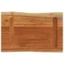 Tablero de mesa rectangular borde natural acacia 50x40x3,8 cm de , Tableros para mesas - Ref: Foro24-370631, Precio: 49,03 €,...