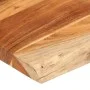 Tablero de mesa rectangular borde natural acacia 100x80x3,8 cm de , Tableros para mesas - Ref: Foro24-370652, Precio: 153,14 ...