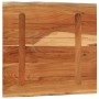 Tablero mesa cuadrado borde natural madera acacia 80x80x3,8 cm de , Tableros para mesas - Ref: Foro24-370650, Precio: 128,10 ...