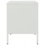 Mesitas de noche 2 unidades acero blanco 36x39x50,5 cm de , Mesitas de noche - Ref: Foro24-842921, Precio: 93,33 €, Descuento: %