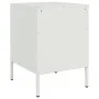 Mesitas de noche 2 unidades acero blanco 36x39x50,5 cm de , Mesitas de noche - Ref: Foro24-842921, Precio: 93,33 €, Descuento: %