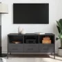 Mueble para TV acero laminado en frío negro 100,5x39x50,5 cm de , Muebles TV - Ref: Foro24-843036, Precio: 115,06 €, Descuent...