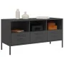 Mueble para TV acero laminado en frío negro 100,5x39x50,5 cm de , Muebles TV - Ref: Foro24-843036, Precio: 115,06 €, Descuent...