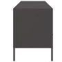 Mueble para TV acero laminado en frío negro 100,5x39x50,5 cm de , Muebles TV - Ref: Foro24-843036, Precio: 115,06 €, Descuent...