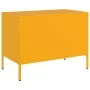 Mueble TV acero laminado en frío amarillo mostaza 68x39x50,5 cm de , Muebles TV - Ref: Foro24-843048, Precio: 93,69 €, Descue...