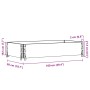 Jardinera de madera maciza de pino negro 100x50 cm de , Maceteros y jardineras - Ref: Foro24-3295388, Precio: 46,80 €, Descue...