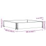 Jardinera de madera maciza de pino gris 100x100 cm de , Maceteros y jardineras - Ref: Foro24-3295397, Precio: 51,70 €, Descue...
