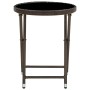 Mesa de centro ratán sintético y vidrio templado marrón 60 cm de vidaXL, Mesas de jardín - Ref: Foro24-310560, Precio: 65,64 ...
