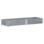 Jardinera de madera maciza de pino gris 150x50 cm de , Maceteros y jardineras - Ref: Foro24-3295405, Precio: 47,02 €, Descuen...