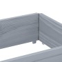 Jardinera de madera maciza de pino gris 150x50 cm de , Maceteros y jardineras - Ref: Foro24-3295405, Precio: 54,62 €, Descuen...