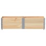 Jardinera de madera maciza de pino 150x50 cm de , Maceteros y jardineras - Ref: Foro24-3295407, Precio: 92,75 €, Descuento: %