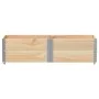 Jardinera de madera maciza de pino 150x50 cm de , Maceteros y jardineras - Ref: Foro24-3295407, Precio: 86,76 €, Descuento: %