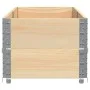 Jardinera de madera maciza de pino 150x50 cm de , Maceteros y jardineras - Ref: Foro24-3295407, Precio: 86,76 €, Descuento: %