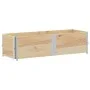 Jardinera de madera maciza de pino 150x50 cm de , Maceteros y jardineras - Ref: Foro24-3295407, Precio: 86,76 €, Descuento: %