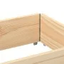Jardinera de madera maciza de pino 150x50 cm de , Maceteros y jardineras - Ref: Foro24-3295407, Precio: 86,76 €, Descuento: %