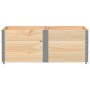 Jardinera de madera maciza de pino 150x100 cm de , Maceteros y jardineras - Ref: Foro24-3295439, Precio: 171,32 €, Descuento: %