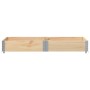 Jardinera de madera maciza de pino 150x100 cm de , Maceteros y jardineras - Ref: Foro24-3295411, Precio: 61,03 €, Descuento: %