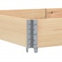 Jardinera de madera maciza de pino 150x100 cm de , Maceteros y jardineras - Ref: Foro24-3295411, Precio: 61,03 €, Descuento: %