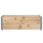 Jardinera de madera maciza de pino 120x80 cm de , Maceteros y jardineras - Ref: Foro24-3295847, Precio: 84,03 €, Descuento: %