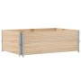 Jardinera de madera maciza de pino 120x80 cm de , Maceteros y jardineras - Ref: Foro24-3295847, Precio: 81,92 €, Descuento: %