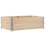 Jardinera de madera maciza de pino 120x80 cm de , Maceteros y jardineras - Ref: Foro24-3295847, Precio: 84,03 €, Descuento: %