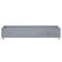 Jardinera de madera maciza de pino gris 120x80 cm de , Maceteros y jardineras - Ref: Foro24-3295845, Precio: 52,08 €, Descuen...