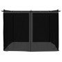 Cenador con paredes de malla acero gris antracita 3x3 m de , Carpas y cenadores - Ref: Foro24-4003909, Precio: 360,19 €, Desc...