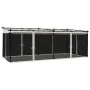 Cenador con paredes de malla acero crema 6x3 m de , Carpas y cenadores - Ref: Foro24-4003914, Precio: 512,40 €, Descuento: %