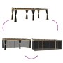 Cenador con paredes de malla acero taupe 6x3 m de , Carpas y cenadores - Ref: Foro24-4003916, Precio: 484,19 €, Descuento: %