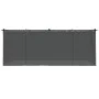 Cenador con cortinas acero gris antracita 6x3 m de , Carpas y cenadores - Ref: Foro24-4003921, Precio: 483,82 €, Descuento: %