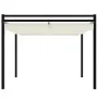 Cenador de jardín con techo retráctil aluminio crema 3x3 m de , Carpas y cenadores - Ref: Foro24-4003968, Precio: 475,88 €, D...