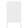 Mesita de noche acero laminado en frío blanco 36x39x68 cm de , Mesitas de noche - Ref: Foro24-843076, Precio: 64,66 €, Descue...