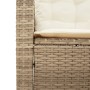 Sofá de jardín en forma de L con mesa y cojines ratán PE beige de , Conjuntos de jardín - Ref: Foro24-369031, Precio: 288,27 ...