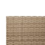Sofá de jardín en forma de L con mesa y cojines ratán PE beige de , Conjuntos de jardín - Ref: Foro24-369031, Precio: 288,27 ...