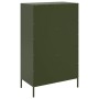 Aparador de acero verde oliva 68x39x113 cm de , Aparadores - Ref: Foro24-842968, Precio: 171,87 €, Descuento: %