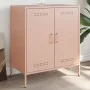Aparador de acero rosa 68x39x79 cm de , Aparadores - Ref: Foro24-842977, Precio: 107,27 €, Descuento: %