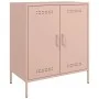 Aparador de acero rosa 68x39x79 cm de , Aparadores - Ref: Foro24-842977, Precio: 107,27 €, Descuento: %