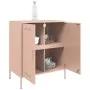 Aparador de acero rosa 68x39x79 cm de , Aparadores - Ref: Foro24-842977, Precio: 107,27 €, Descuento: %
