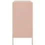Aparador de acero rosa 68x39x79 cm de , Aparadores - Ref: Foro24-842977, Precio: 107,27 €, Descuento: %