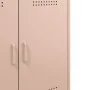 Aparador de acero rosa 68x39x79 cm de , Aparadores - Ref: Foro24-842977, Precio: 107,27 €, Descuento: %