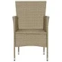 Sillas de jardín 2 unidades ratán sintético beige de vidaXL, Sillas de jardín - Ref: Foro24-310553, Precio: 141,16 €, Descuen...